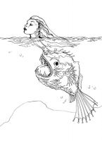 Angler Fish Mermaid